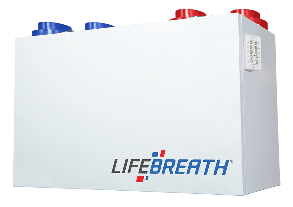 Lifebreath 267 MAX HRV Residential Air Exchanger is Energy star certified and can provide fresh & efficient air flow for most large homes! Improve your home IAQ with a Lifebreath MAX high efficiency Heat Recovery Ventilator