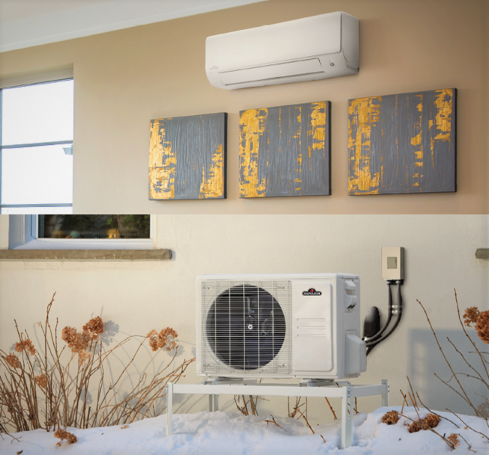 The Newest Ductless Split Heat Pump Technology - with FREE Shipping!