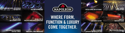 Napoleon Luxury Gas & Electric Grills and Barbecues. natural gas, propane, or electric. Portable or fixed, the choice is yours. High quality stainless steel, black, or grey BBQs to fit your home. Unleash your inner grill master today! 