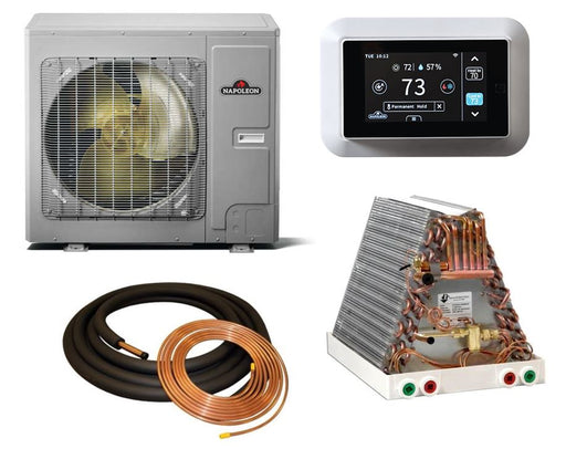 Sample 2 ton or 3 ton heat pump package from BPH Sales, Canada's heat pump professionals.