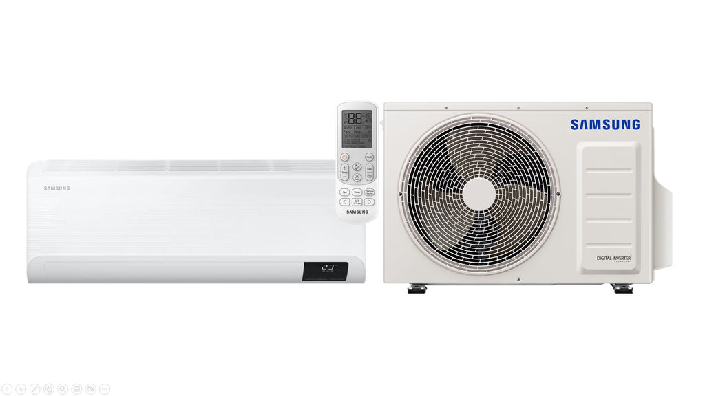 Heat pump indoor and outdoor unit