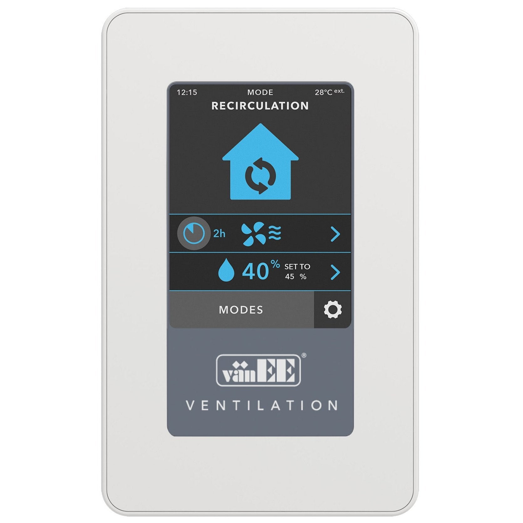 Vanee Controls vänEE Virtuo Air Exchanger Advanced Touchscreen Controller (41303 ...