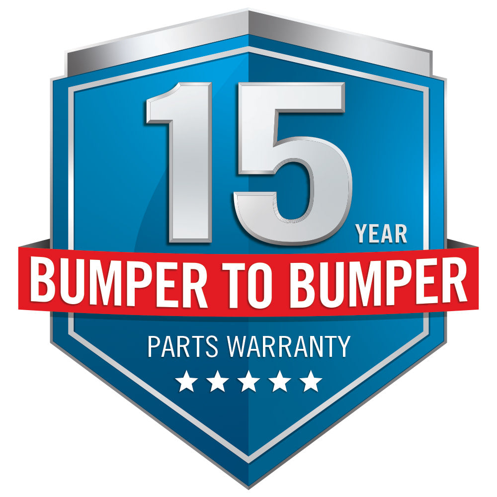 All Napoleon Rogue barbecues, the SE, XT, and regular series, come with Napoleon's 15 year bumper to bumper parts warranty. Napoleon stands behind their high quality products, from start to finish!