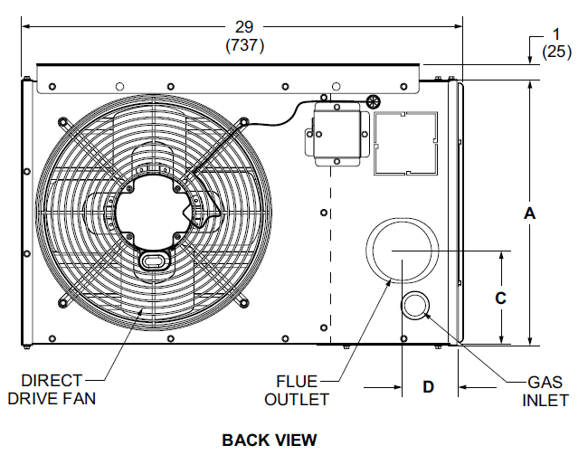 Allied Commercial Low Profile LF25 Gas Fired Unit Heaters – BPH Sales