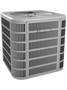 Concord Air 4AC13L Central Air Conditioner condensing unit. energy star certified, available in sizes from 1.5 to 5 ton