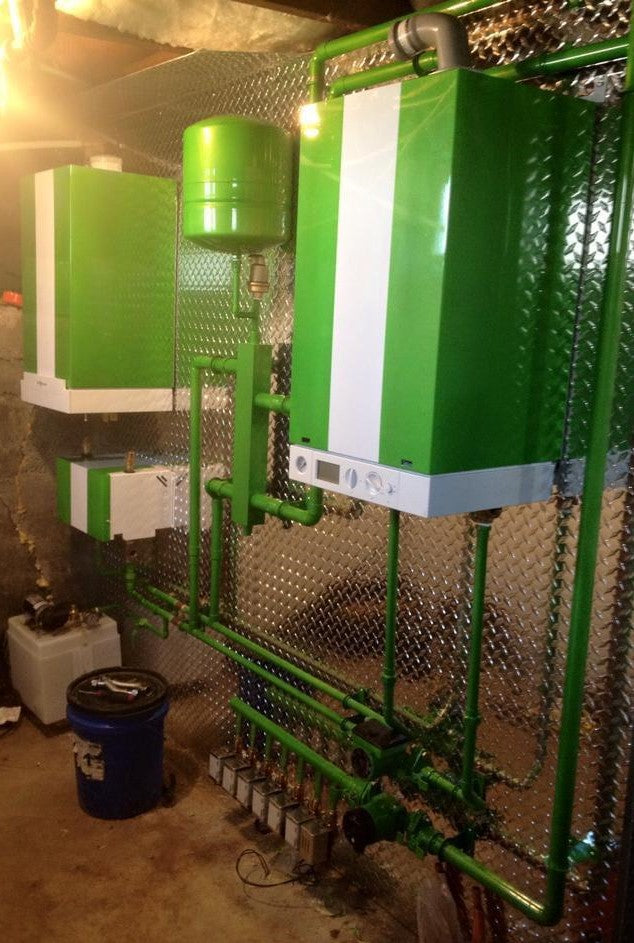 Green custom boiler system and boiler board from BPH Sales