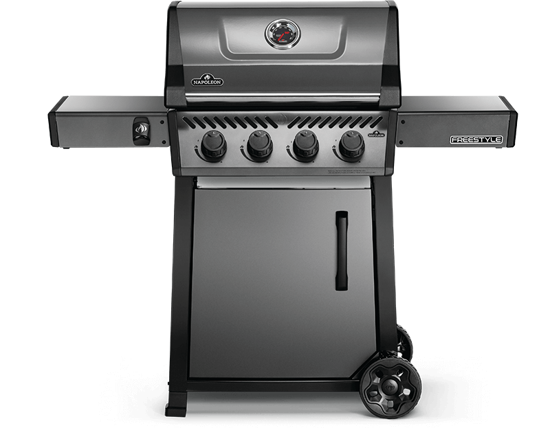 Napoleon family-sized 425 gas barbecues and grills are family sized, budget friendly grills for the home or cottage. charcoal grey coloured, and available in two different sizes - the 365 or 425. now available in Canada. The BEST budget grill in Canada