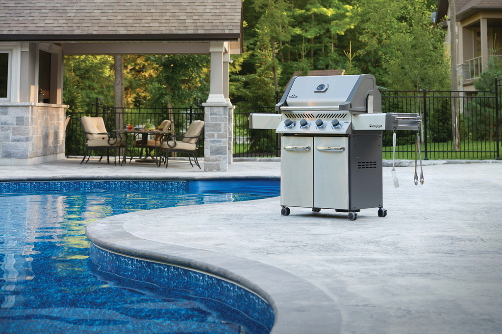 The stainless steel Prestige barbecues ae a beautiful addition to any poolside or lakeside location. For the cottage or home, these high quality and safe grilling machines will impress guests with their beauty and your new grilling game.