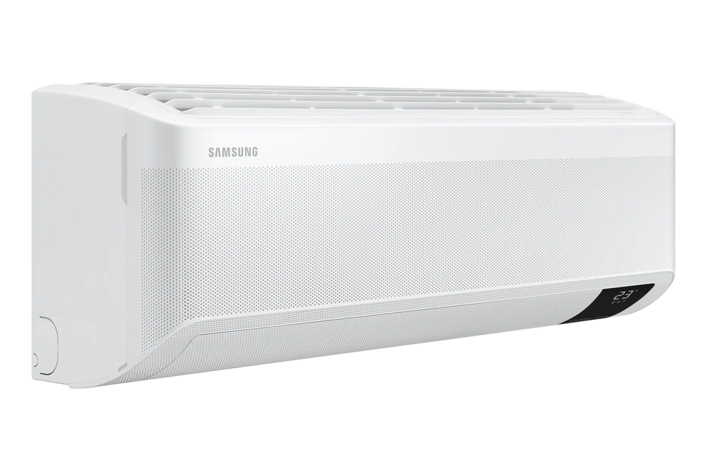 Left side view of a samsung windfree 2.0 ductless indoor unit
