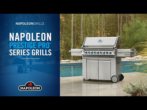 Napoleon prestige pro series grills are top of the line, professional-grade gas grills. Watch this video on YouTube for more information!